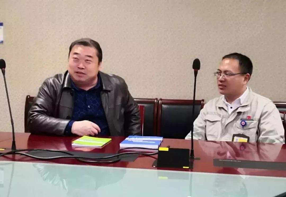 我校與沙嶺子電廠初步達成校企合作協議